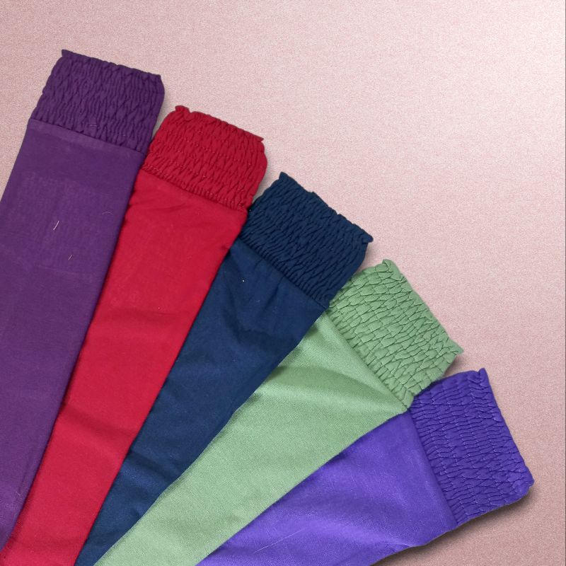 Manset Tangan Panjang Kerut Mangset Lengan Kerut