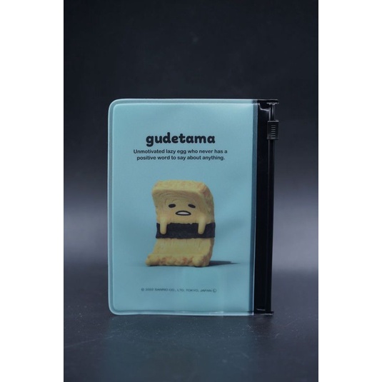 

Gudetama Tamago Clear Case Pouch Coin Card Lazy Egg Sanrio