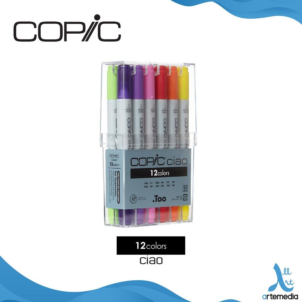 

Marker Copic Ciao 12 Basic Color Set