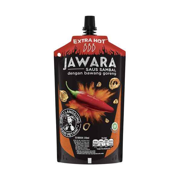 

JAWARA SAUS EXTRA HOT POUCH 250 ML - SAUS SAMBAL