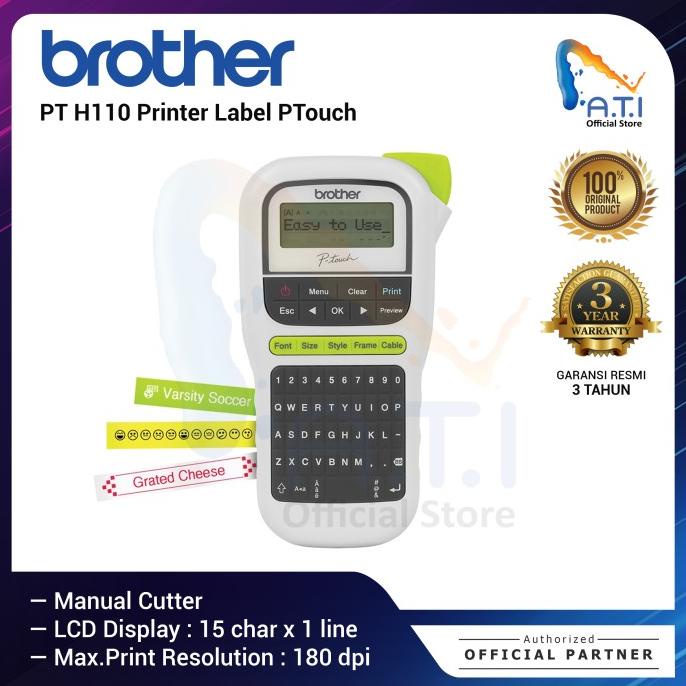 

BROTHER Printer Label PT H110 Label Maker Ptouch PT H 110