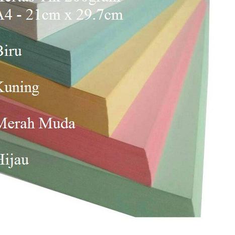 

Discount Today Kertas Tik 200gram A4 isi 50 Lembar 