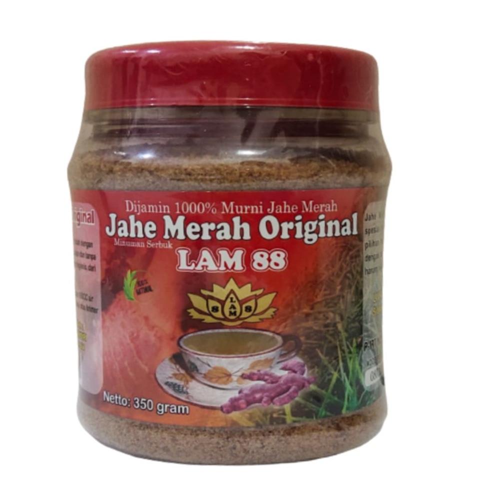 

Flas Sale 3.3 Jahe merah toples 350gr 100% original LAM 88 .,,.,.,