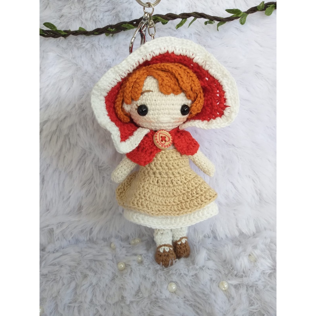 Boneka Amigurumi/Boneka Rajut/Boneka Custom/Boneka Manusia/Karakter Kartun