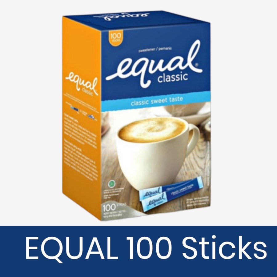 Equal Classic STICK Sweetener Zero Calorie / Pemanis Pengganti Gula