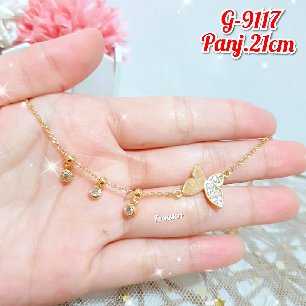 GELANG DEWASA MODEL RANTAI MOTIF TERBARU/G-9117