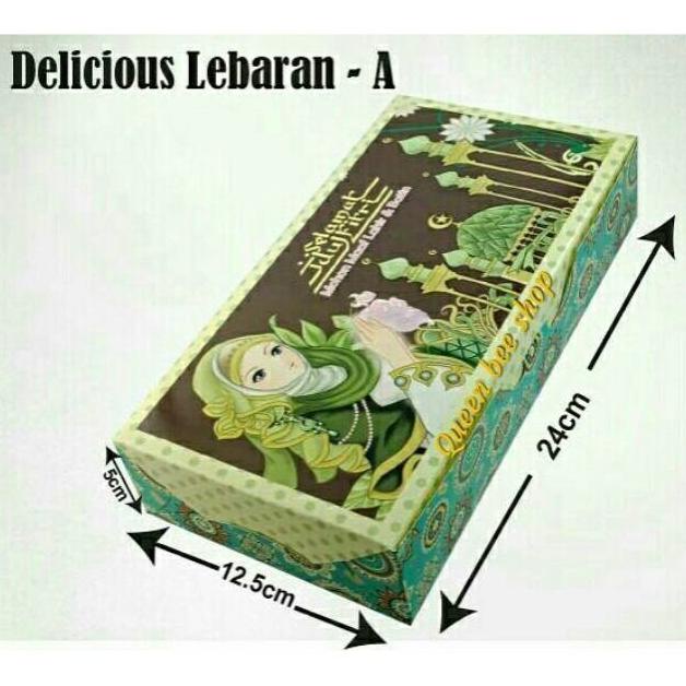 

DUS LEBARAN DELICIOUS ISI 10 PCS UK 12X25 CM .