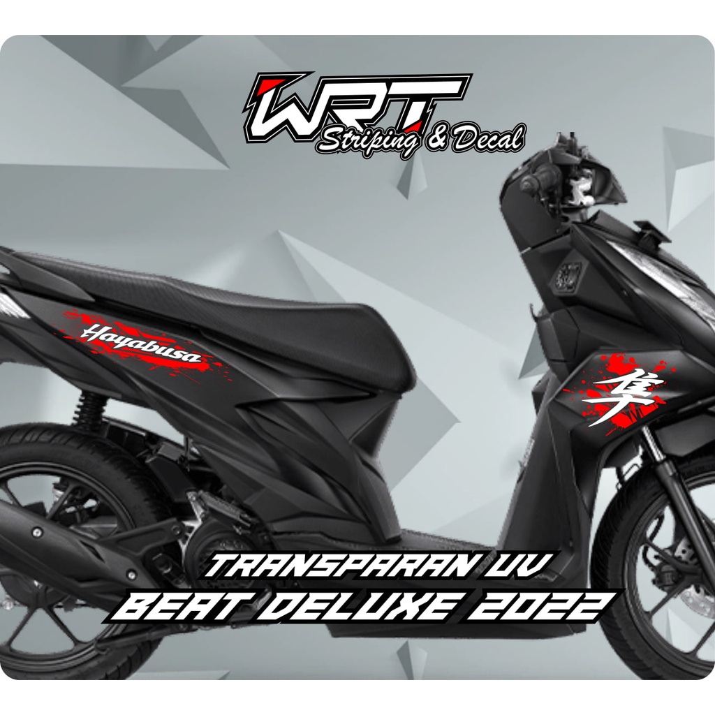 Striping Stiker Transparan Beat Deluxe 2022 Hayabusa