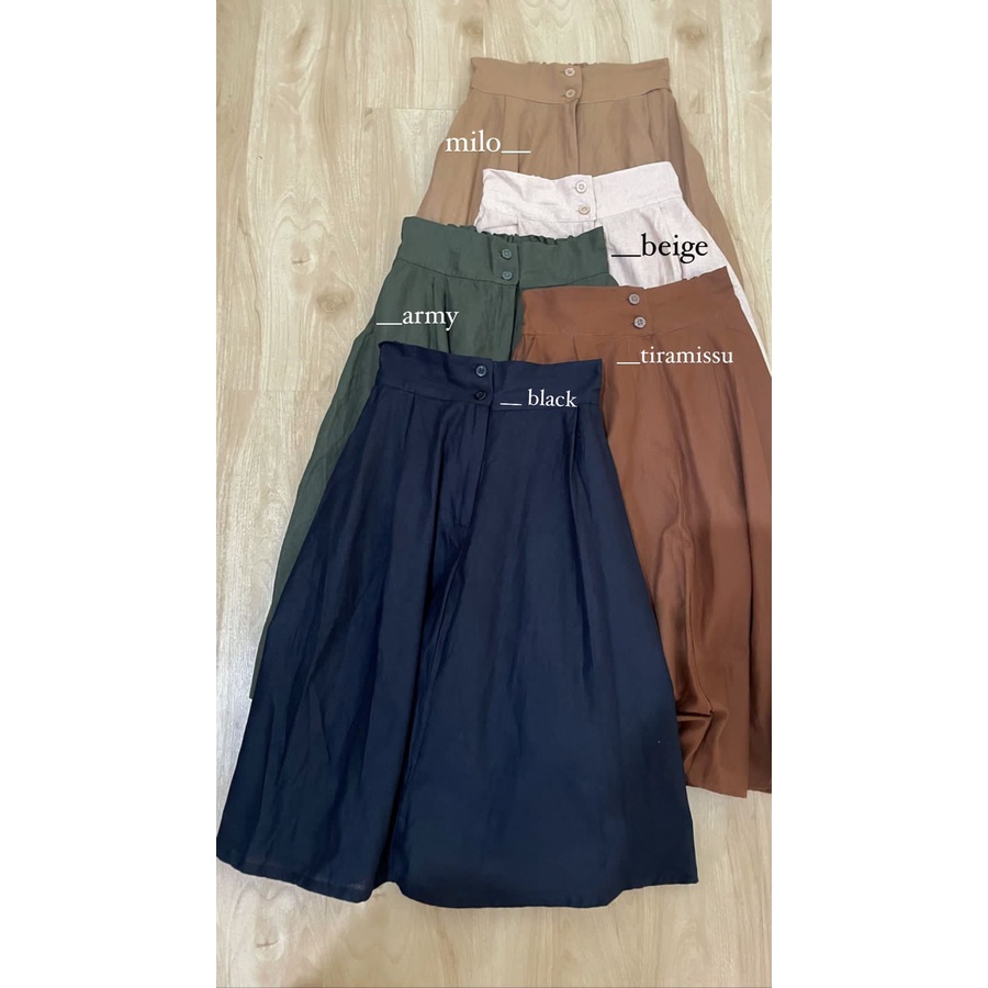 Elsa Skirt /Linen Skirt/ Rok Linen