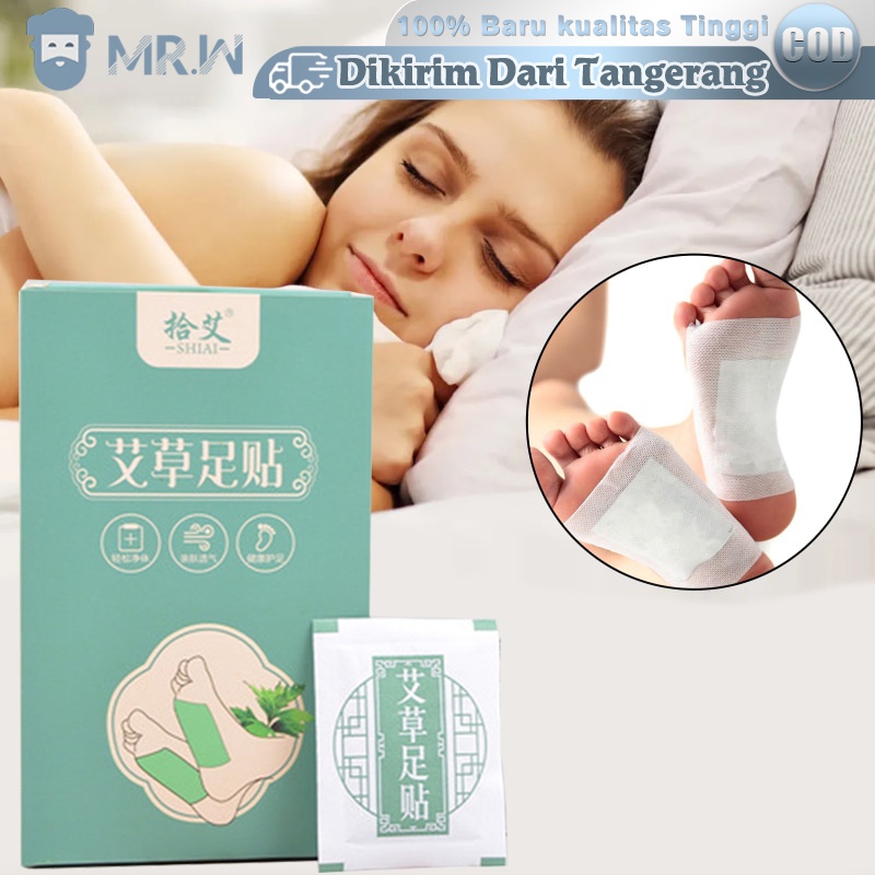 Patch Detox Kaki 50pcs Detox Foot Patch Koyo Kaki Dehumidifikasi Koyo Kaki Wormwood Slimming Relief 
