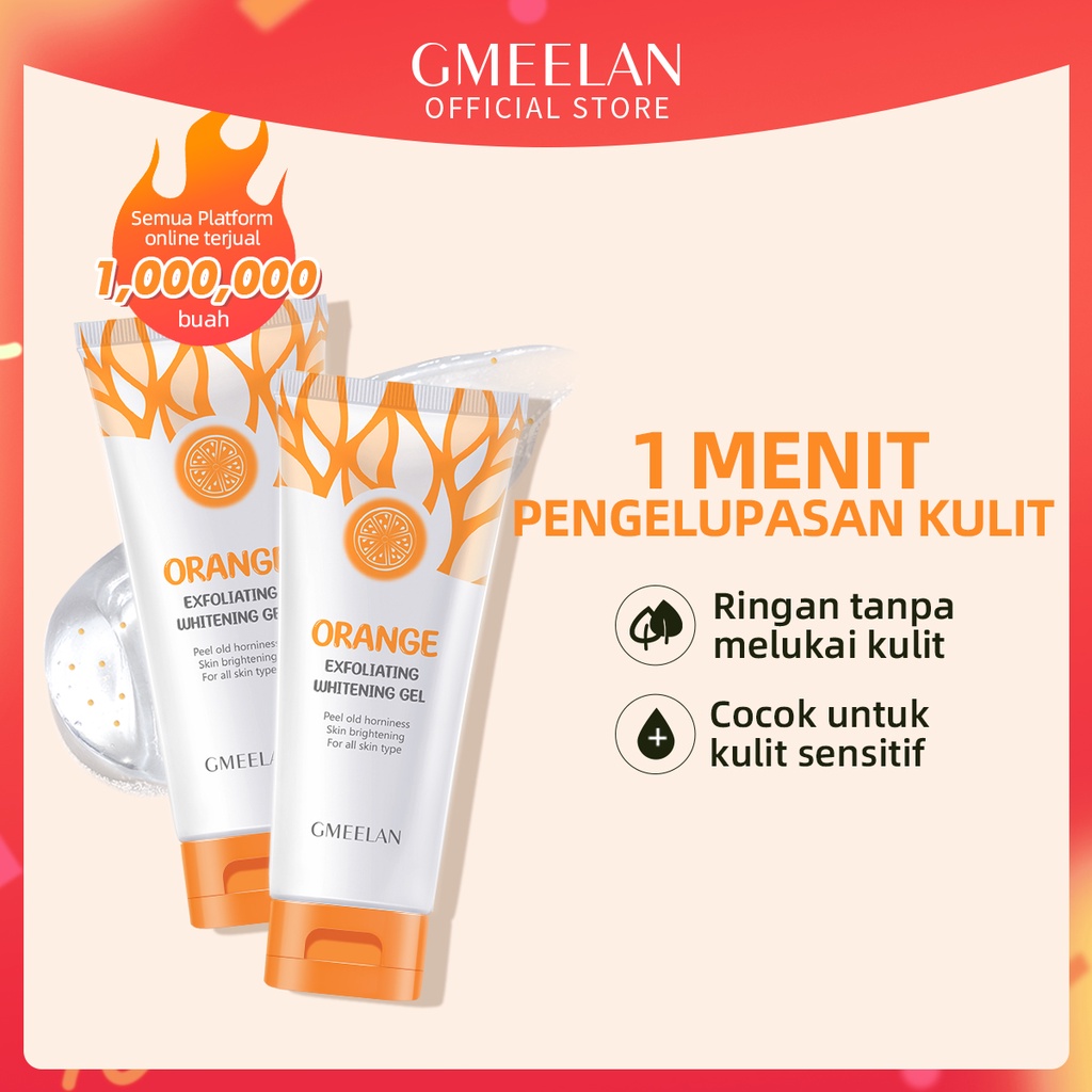 Jual GMEELAN Exfoliating Gel Face Eksfoliasi Wajah Blackhead Cleaner