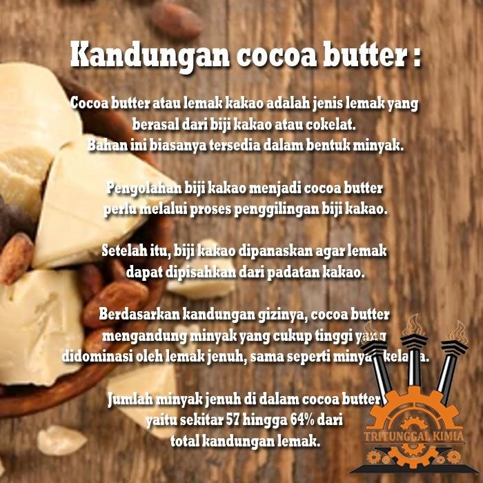 Diserbu Promo Terbatas Mentega Coklat 1Kg Refined Cocoa Butter Refined Cokelat Deodorized 094