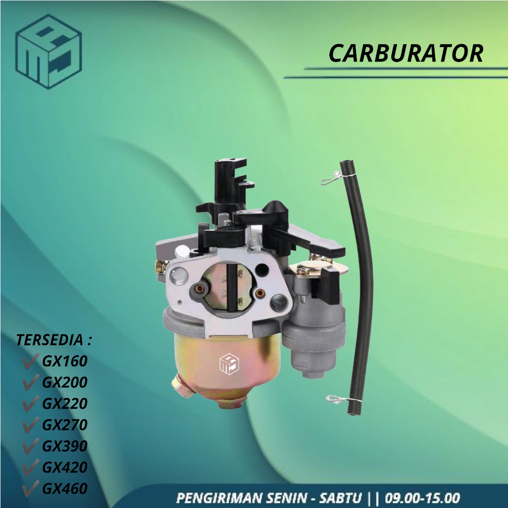 Karburator Carburator Carburetor Mesin Katingting Engine Mesin Gx160 Gx200 GX220 GX270 GX390 GX420 G