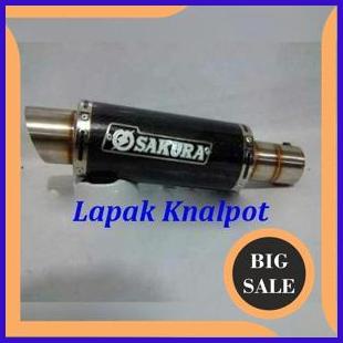 Knalpot Sakura GP Carbon Slip On Ninja 250Fi / Karbu, Ninja ABS SE, Z250, MT25, R25, CBR 250, CBR 15
