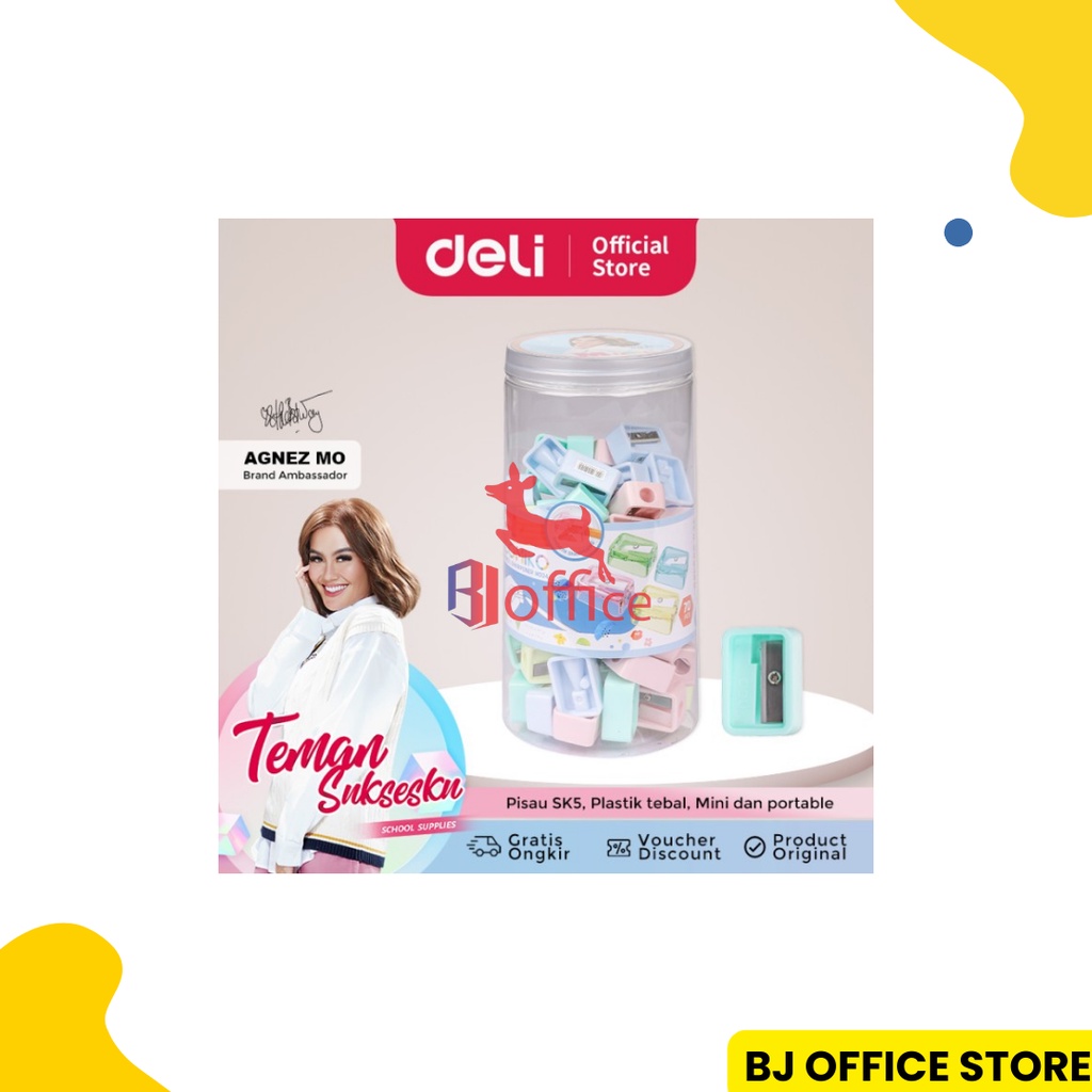 

Deli Pencil Sharpener / Rautan Pensil Mini CH561