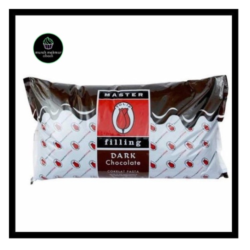 

TULIP FILLING CHOCOLATE PASTA REPACK 500gr / SELAI TULIP COKLAT REPACK