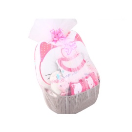 Parcel Bayi Meow Series Pink  / Hampers Bayi / Gift Bayi / Parsel Bayi