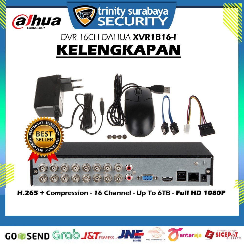 DVR 16ch DAHUA COOPER DH-XVR1B16-I