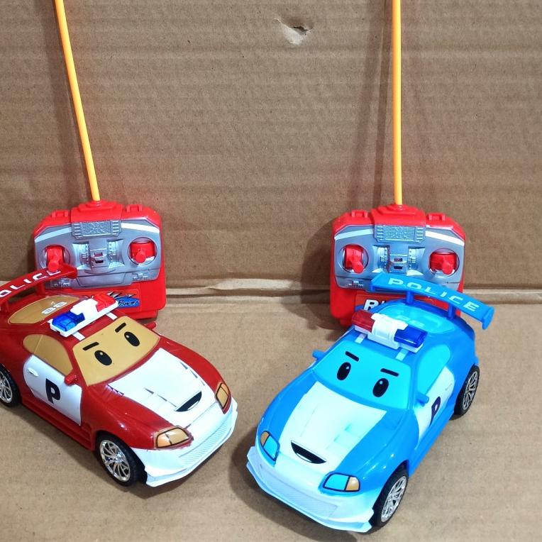✯ Cod mainan mobil remote robocar poli mobil mobilan poli ➨