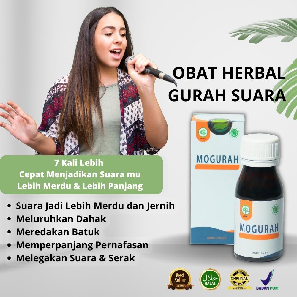 Mogurah Obat Gurah Suara Merdu Dan Lebih Panjang - Obat herbal Original BPOM