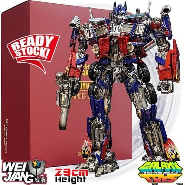 WeiJiang Black Apple Optimus Prime MPM-4 Commander Thunder Leader MPM4