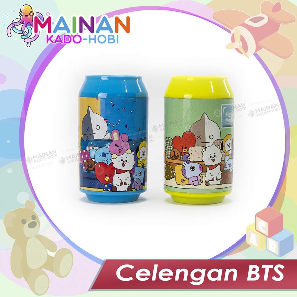 HOBI KOLEKSI MAINAN ANAK CELENGAN KOIN BANK MOTIF KARAKTER KARTUN