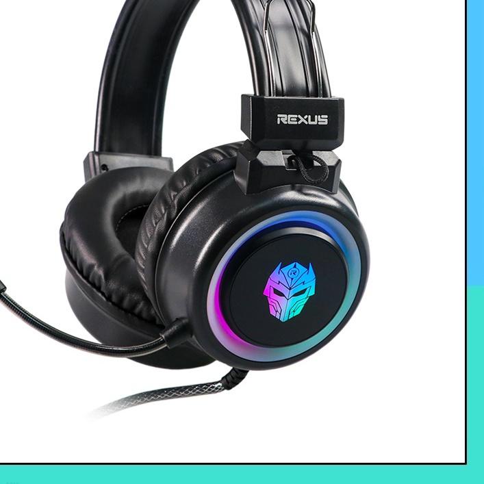 ✳ Headset Gaming Rexus Vonix F30 LED RGB Spectrum ➴
