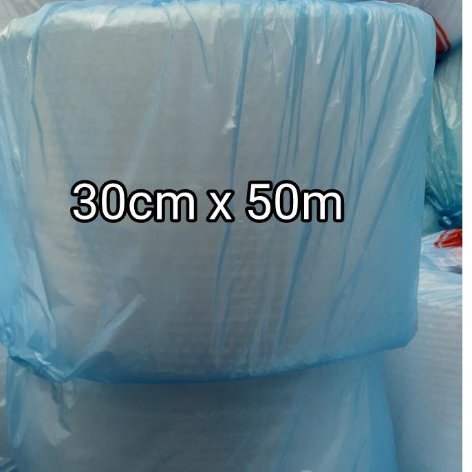 

12.12 SALE Bubble wrap 30cm x 50m Bening putih bubblewrap Bandung plastik roll buble grosir