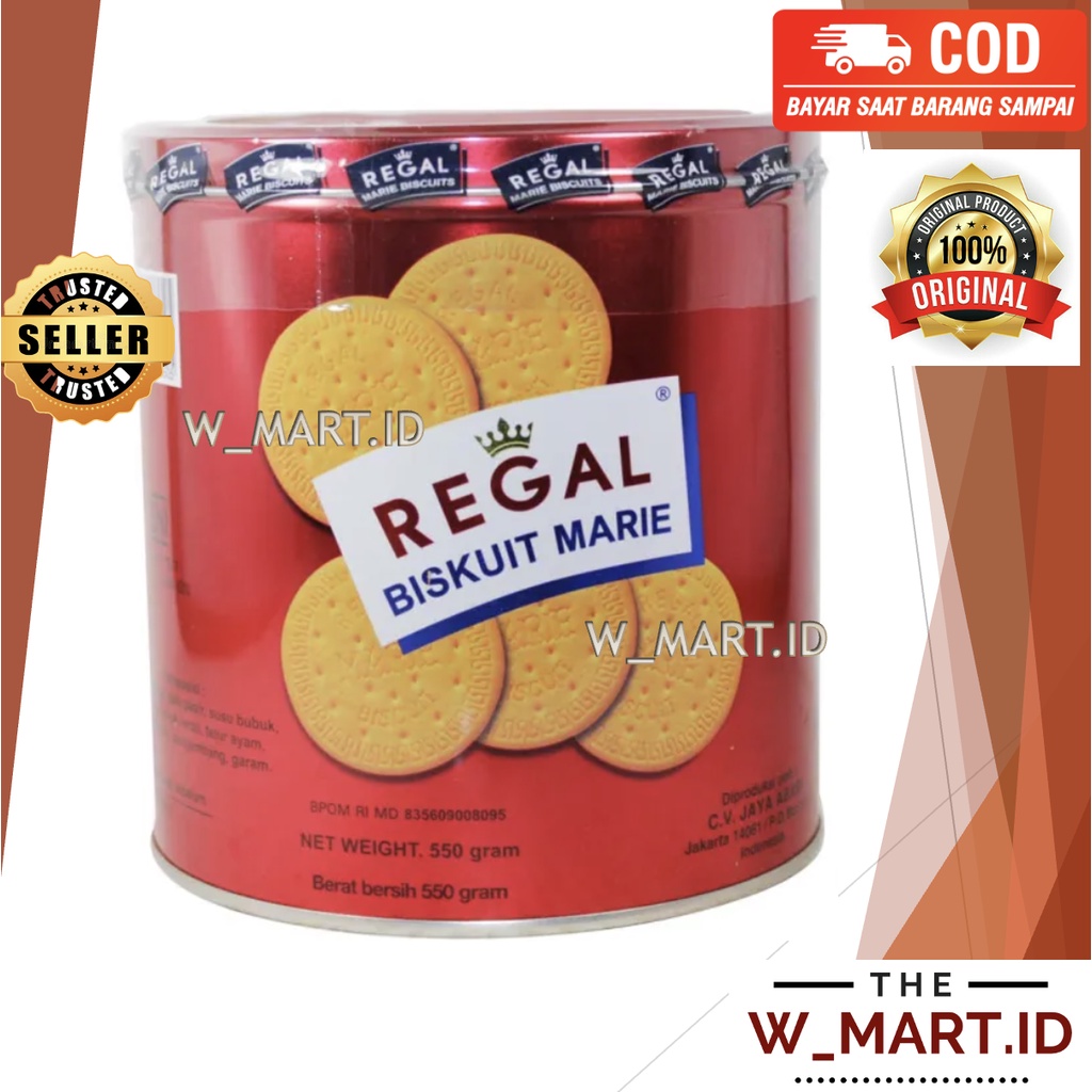 

REGAL MARIE BISKUIT KALENG BISCUITS MARIE LEBARAN