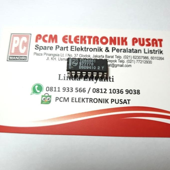 IC TDA 4661 TDA4661 pcmelektr812 Diminati Banget