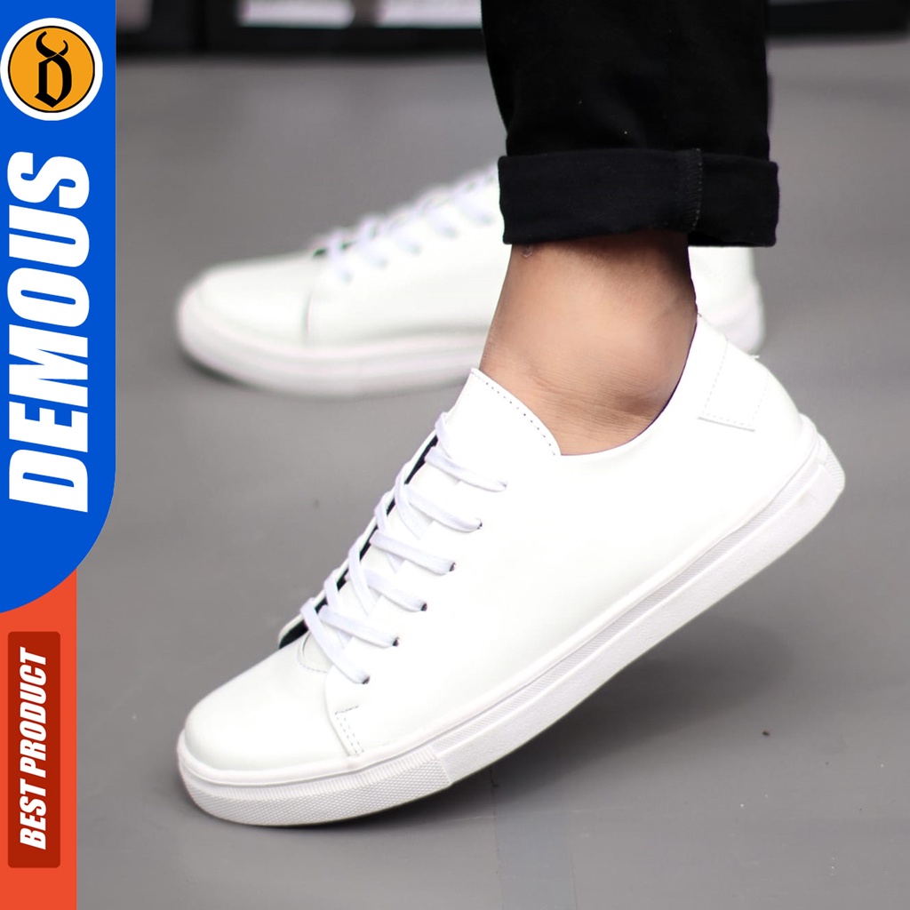 DEMOUS Chizuru - Sepatu Sneakers Casual Tali Pria