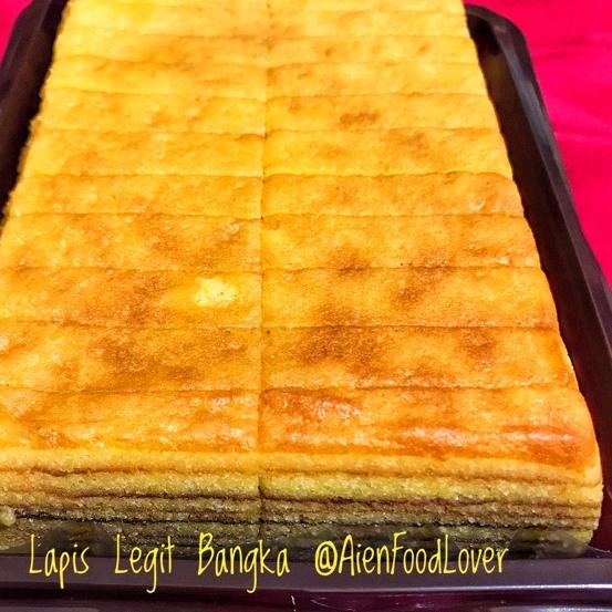 

❃ Lapis Legit Bangka Wisman 1/2 kg 12x15 cm ℗