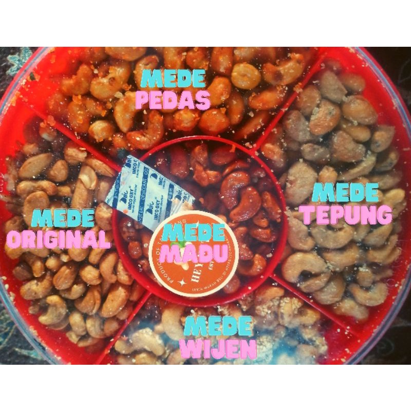 

Kacang Mede Toples / Kacang Mede Tray 5 Rasa #kacangmede #kacangmete