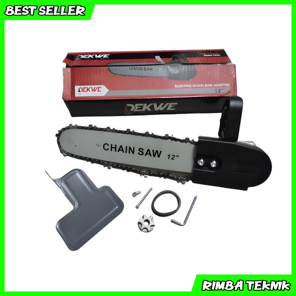 Adapter ChainSaw 12inch gergaji senso mini chain saw stand BELTER / ELLKA adaptor