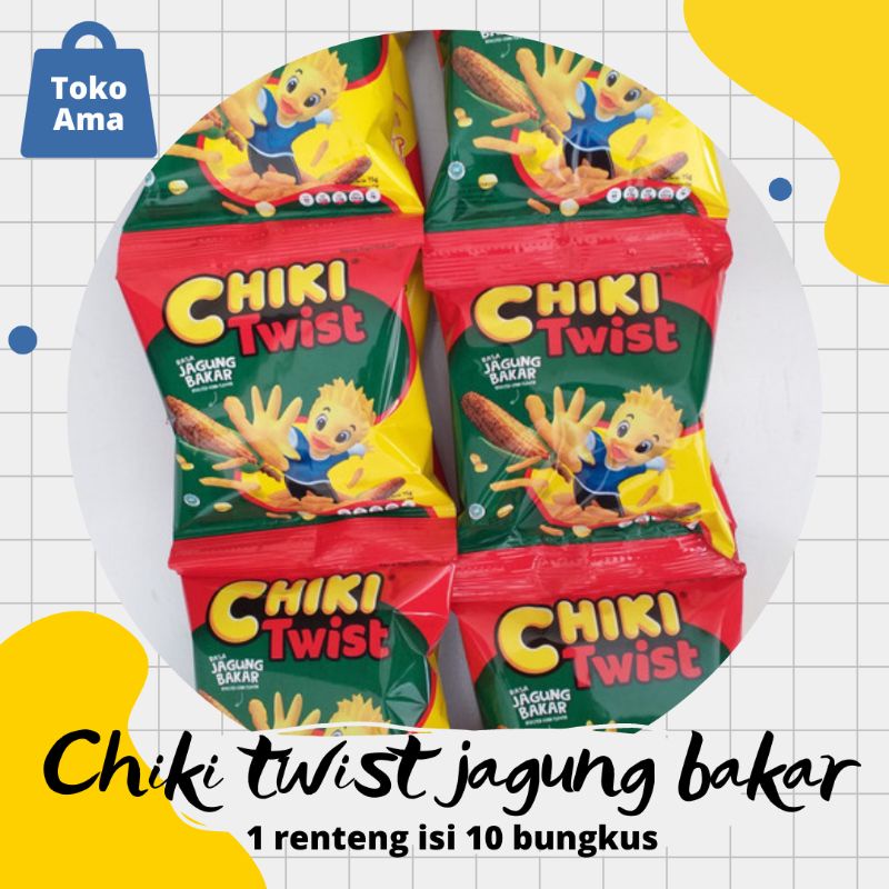 

[Harga grosir] Chiki twist 1 renceng isi 10 bungkus