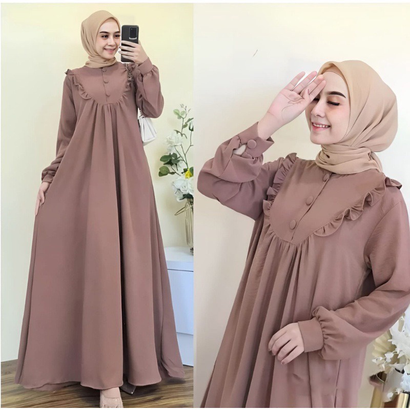 Gamis Crinkle Airfow Premium