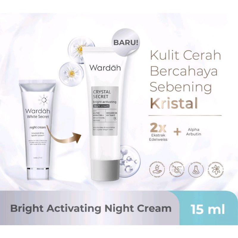 WARDAH CRYSTAL SECRET NIGHT CREAM