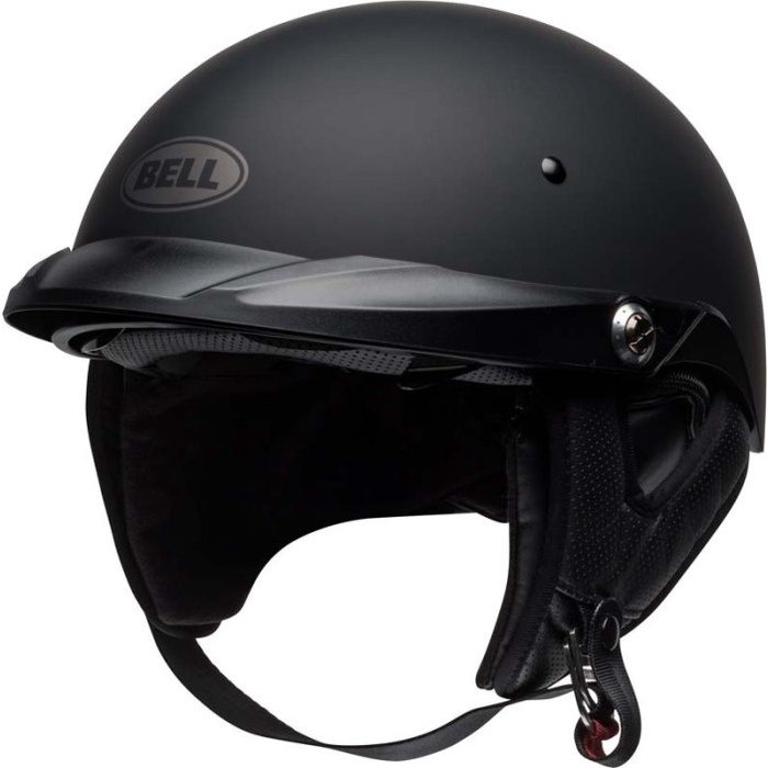 Tj0628 Bell Pit Boss Matte Black Helmet Bell Retro Bell Original