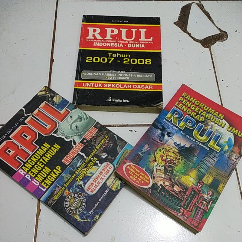 HARGA 1AN RPUL RANGKUMAN PENGETAHUAN UMUM LENGKAP THN 2007 - 2008 dan 2009 - 2014 teliti gambar ya s