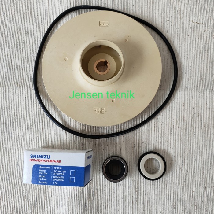 KIPAS IMPELLER / SEAL / ORING POMPA AIR WASSER JET 251