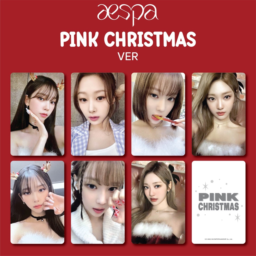 [REPLIKA] AESPA - PINK CHRISTMAS UNOFFICIAL PC