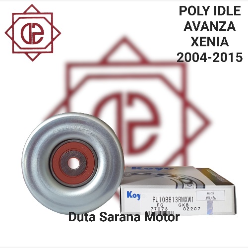 Poly Pulley Idle Fan Belt Avanza Xenia 1.3 2004-2015 Koyo Japan PU108813RMX