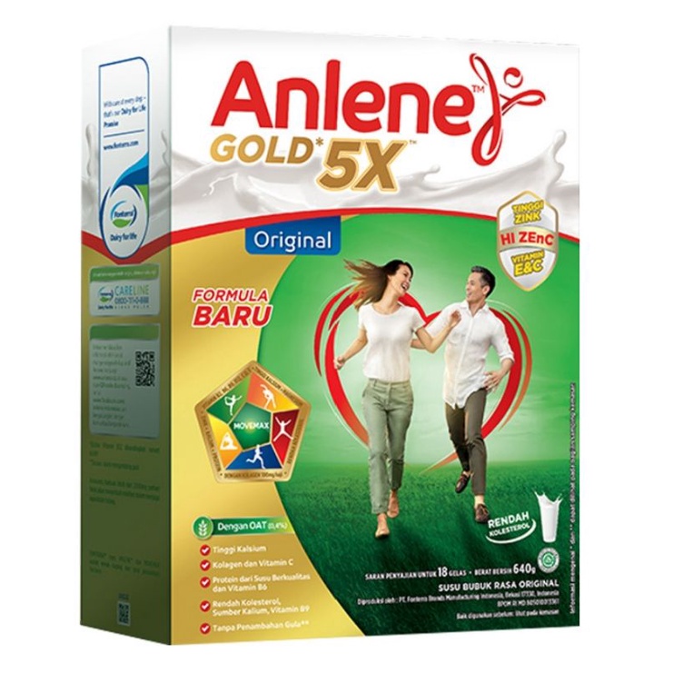 

Susu Anlene Gold 600gram (exp dijamin msh aman dan jauh)