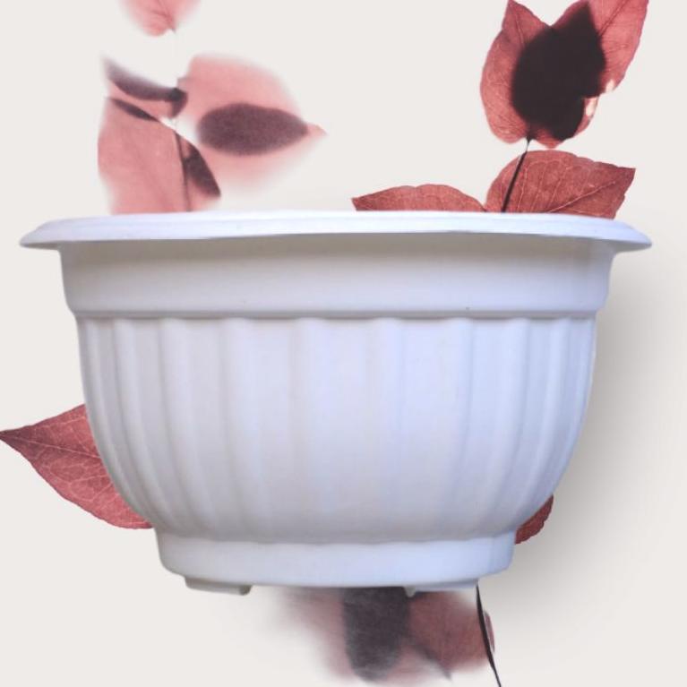 Terbaruϟday Pot Bunga Plastik Putih 30 Belimbing | Pot Tanaman Plastik Besar Putih