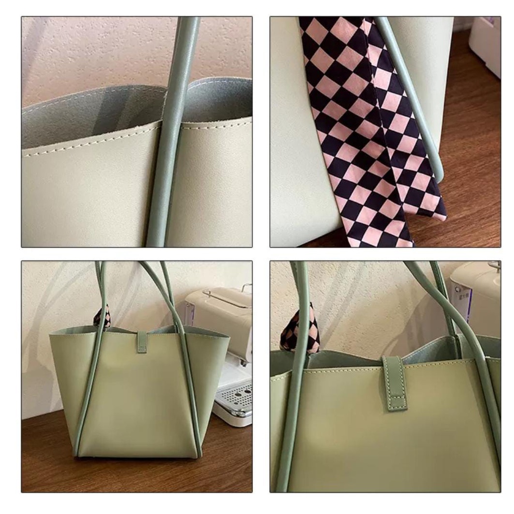 Tote Bag Wanita Kekinian / ToteBag Wanita Fashion / ToteBag Wanita Mltifungsi Tanpa Twily