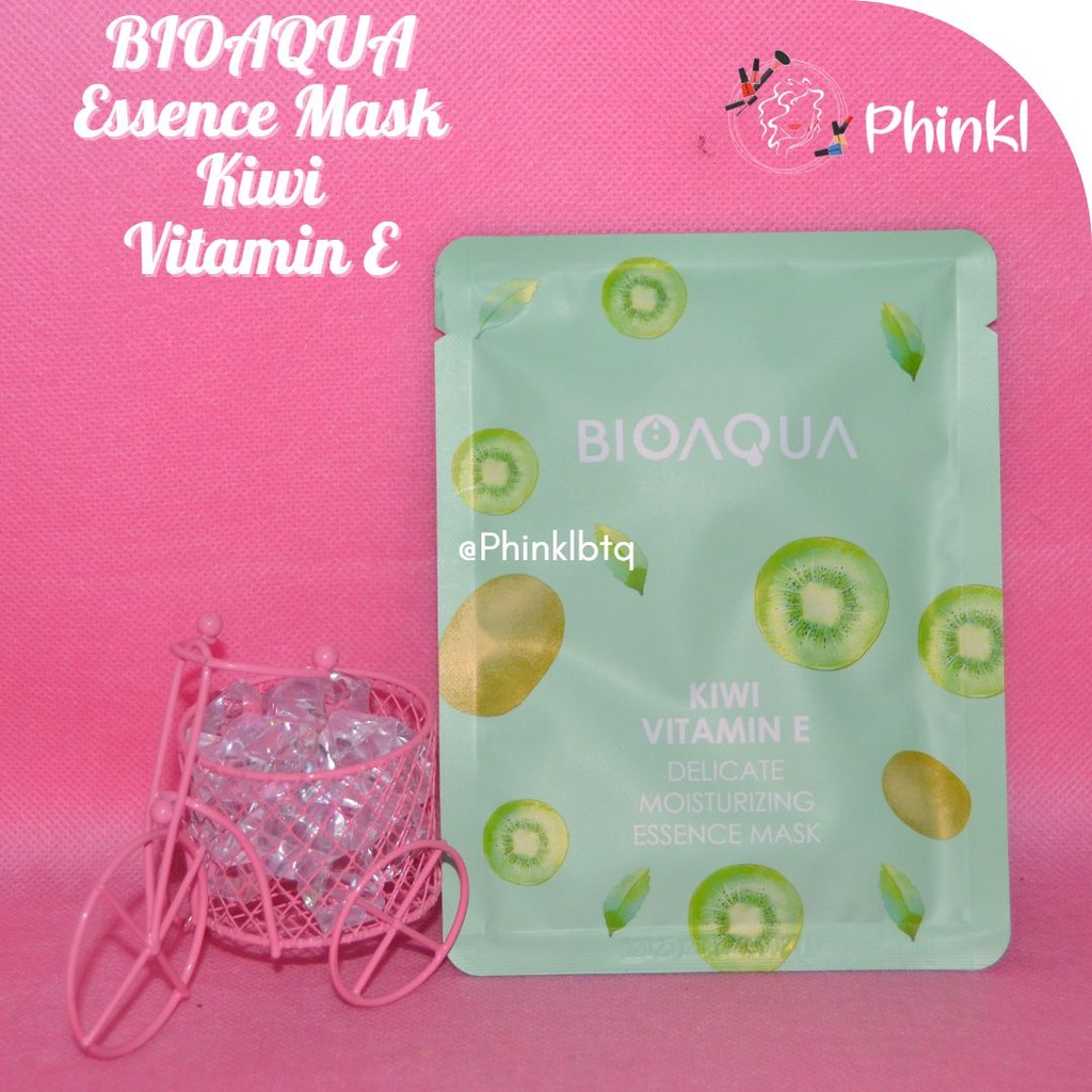 `ღ´ PHINKL `ღ´ PAKET Bioaqua Sheet mask masker lembut wajah lengkap 12 varian esence banyak lembab moist