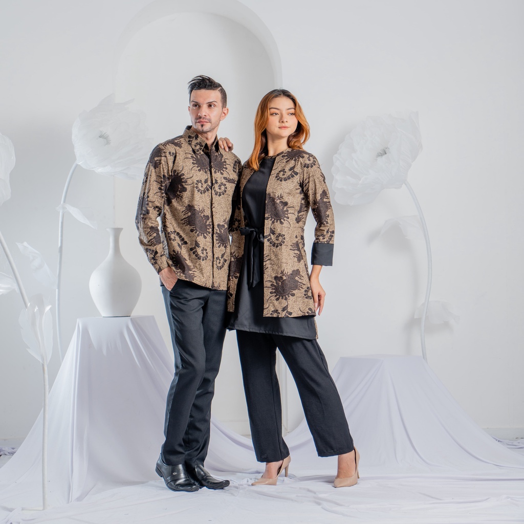 Mandalika Couple Baju Kondangan Batik | Batik Sarimbit Terbaru