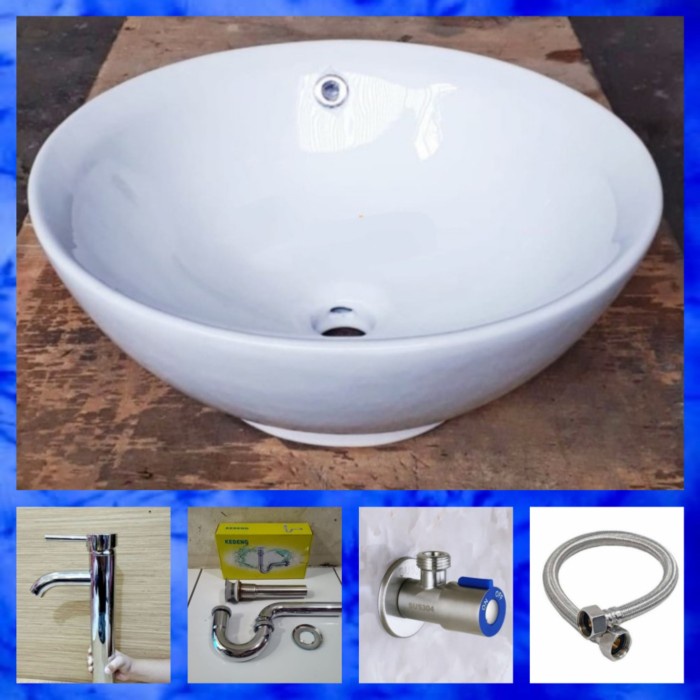 paket komplit wastafel mangkok k 343 wastafel model toto