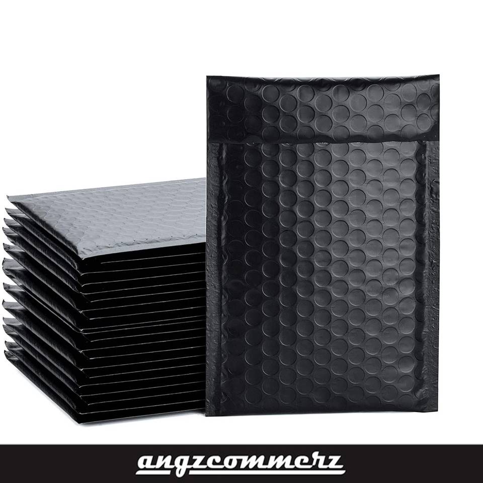 

Amplop Plastik Packing Padded Bubble Envelope Hitam 18x25cmRS