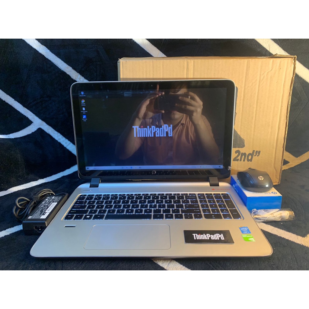 Laptop Gaming Desain HP Envy 15 Core i7 4700MQ Nvidia Murah